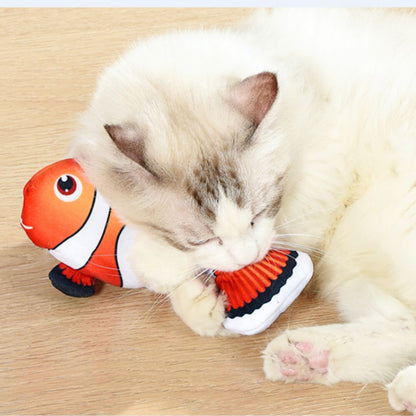 Flappy Dancing Fish Cat Toy - Paws Discovery 