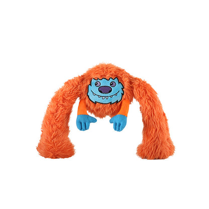Fluffy Squeaker Monster Chew Toy