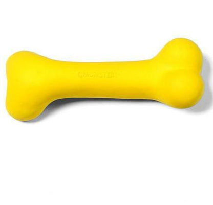 Non-Toxic Latex Squeaker Bone Shaped Toy - Paws Discovery 