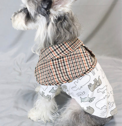 Detachable Fake Collar Winter Outfit - Paws Discovery 