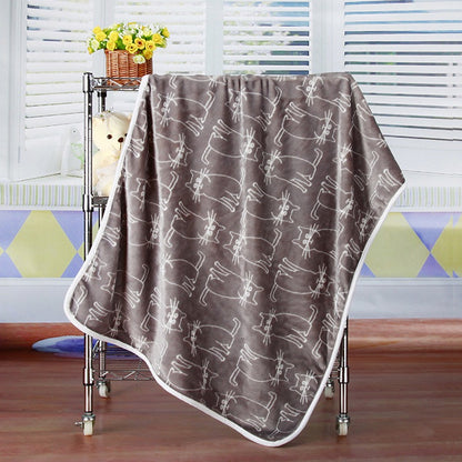 Animal Prints Velvet Blanket - Paws Discovery 