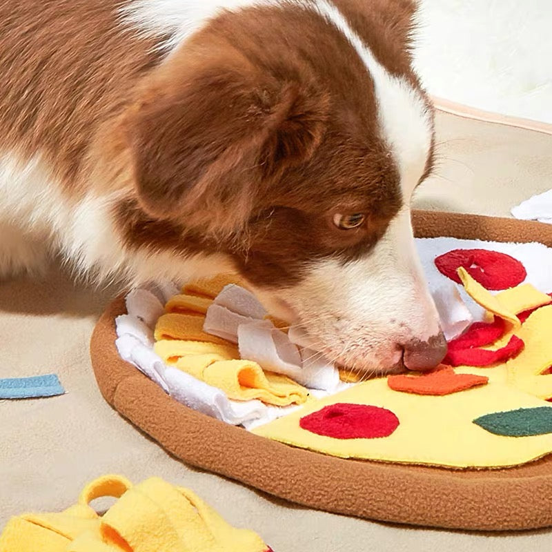 Pizza Snuffle Mat Interactive Training Toy