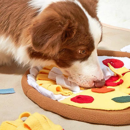 Pizza Snuffle Mat Interactive Training Toy - Paws Discovery 