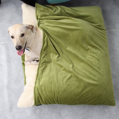 Dog Ultra Soft Sleeping Bag Pouch Bed - Paws Discovery 