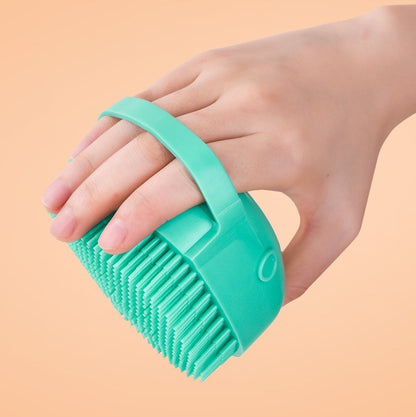 Silicone Pet Shower Brush - Paws Discovery 