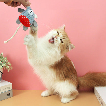 Knitted Stuffed Catnip Cat Toys - Paws Discovery 